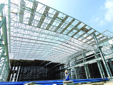 延吉船厂网架工程