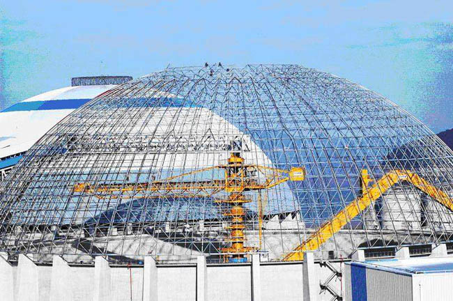 延吉电厂网架工程